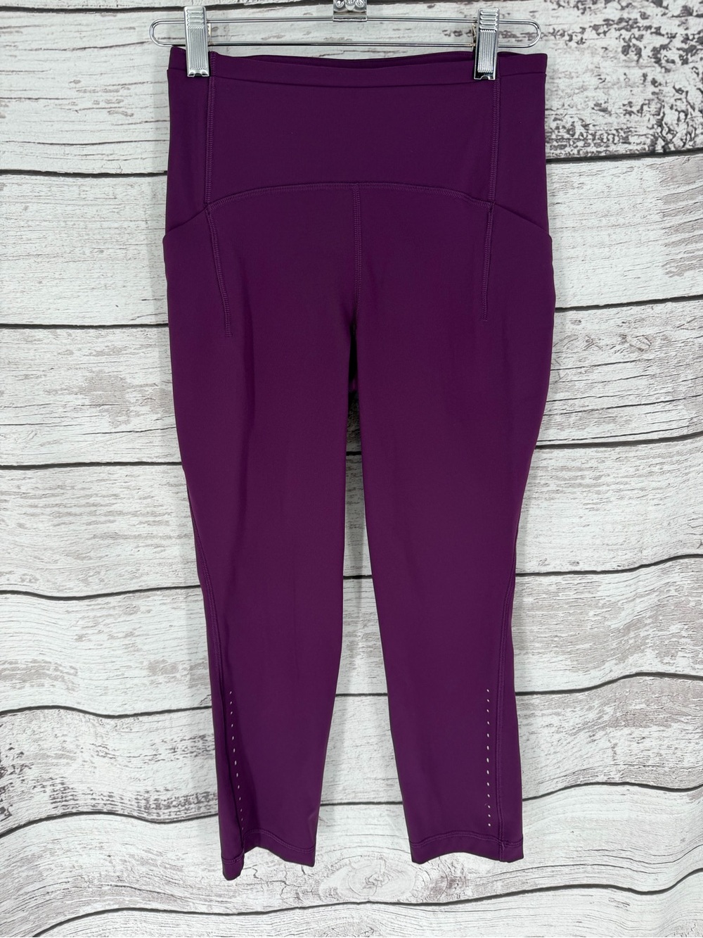 lululemon athletica Plum Purple High-Rise Capri Leggings